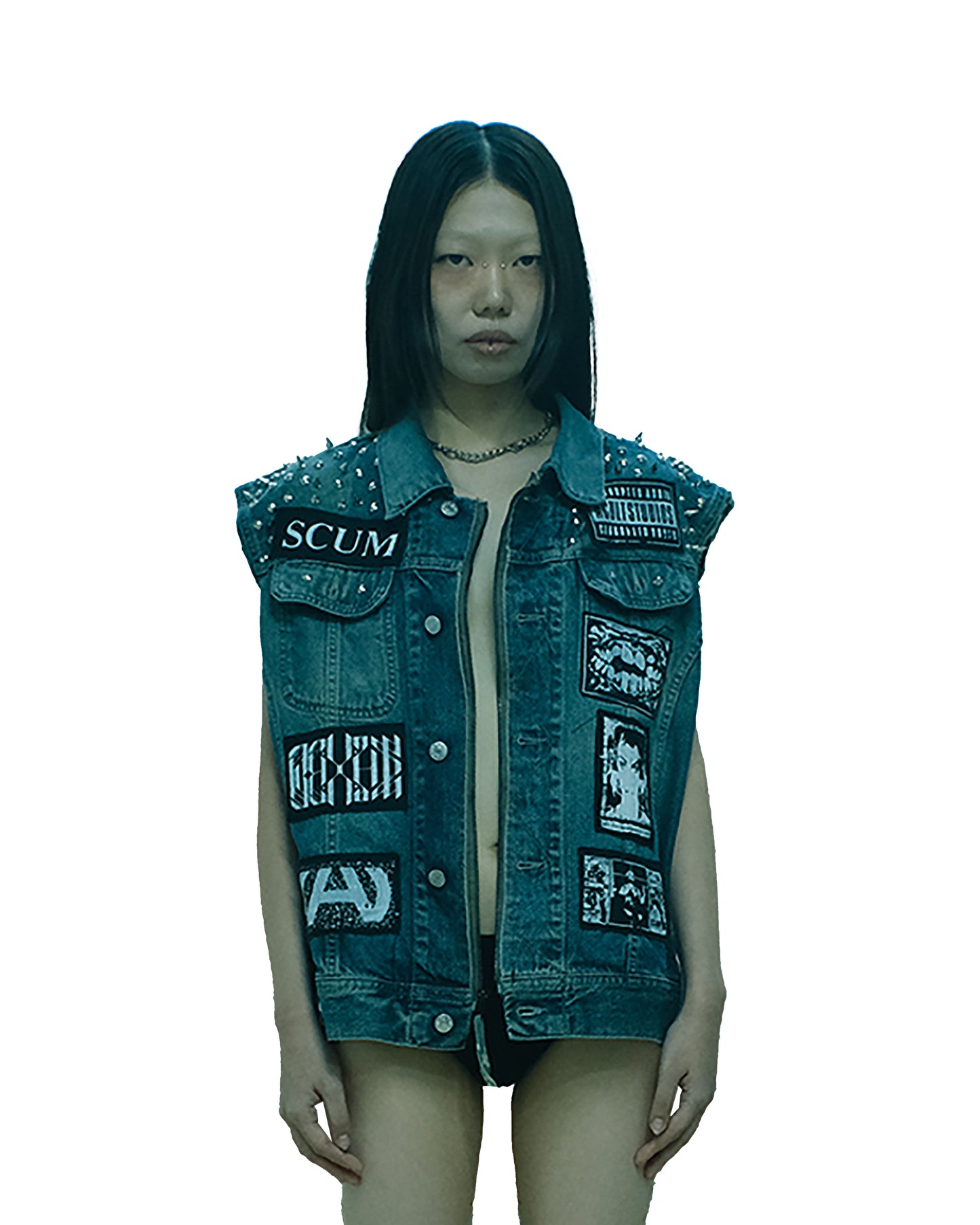 RAW DENIM BATTLE JACKET