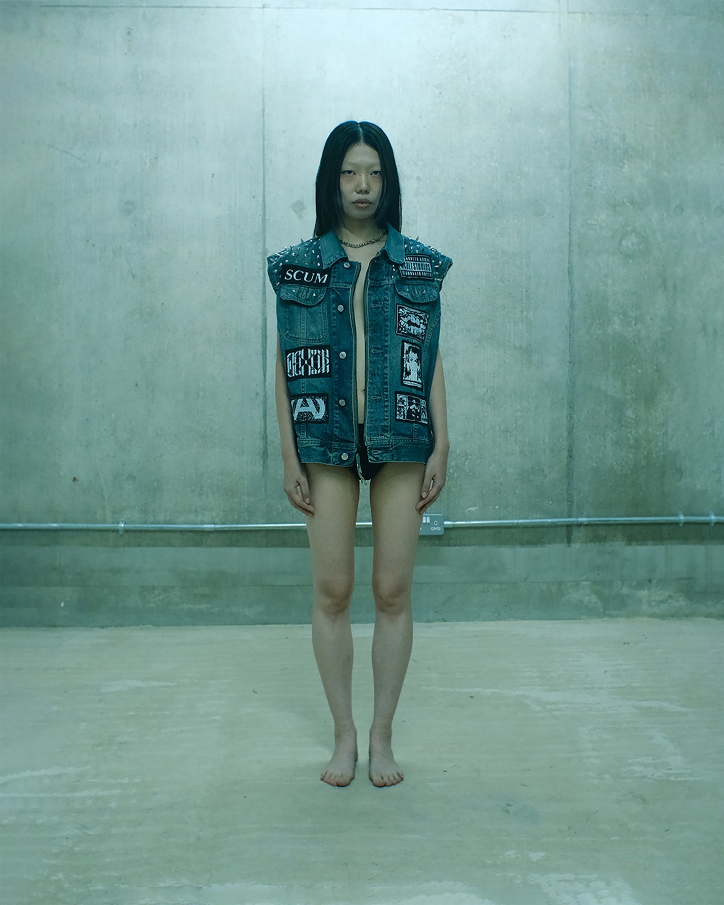 RAW DENIM BATTLE JACKET